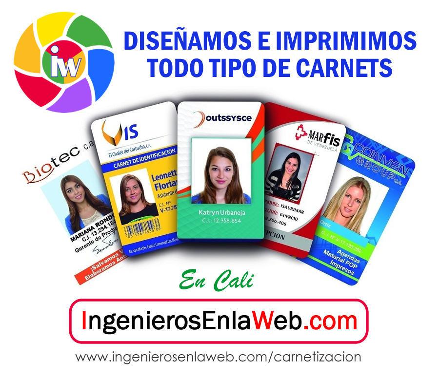 Impresión de Carnets en Cali